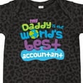 thumbnail image 4 of Inktastic My Daddy is the Worlds Best Accountant Boys or Girls Baby Bodysuit, 4 of 5