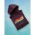 thumbnail image 3 of I'm Influencer Banner Hoodie Women -Image by Shutterstock, Female XX-Large, 3 of 4