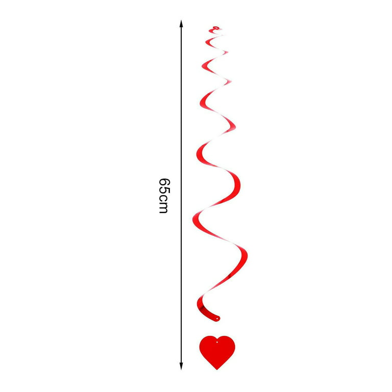 KatchOn, Valentines Hanging Hearts Decorations - Pack of 30, No DIY |  Valentines Hanging Swirls for Valentines Day Decorations | Valentine  Decorations