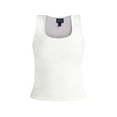 thumbnail image 5 of Scoop Women's Sleeveless Scoop Neck Contour Top, Sizes XS-XXL, 5 of 5
