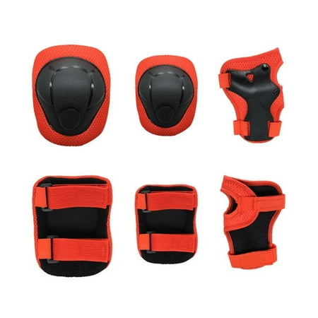 

6Pcs Kids Skating Cycling Elbow Knee Pads Wrist Guard Straps Children Protective Gear