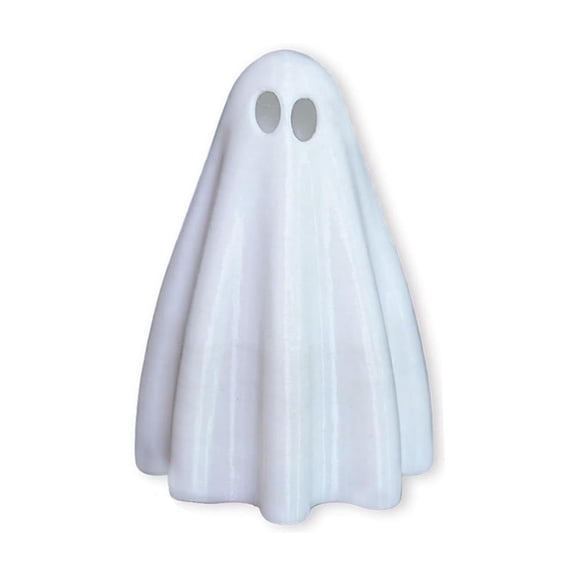 3 Styles Printed Ghost Figurines Cute Funny Ghost Statues For Halloween Home Desk Decor