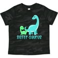 thumbnail image 3 of Inktastic Sister-saurus Cute Brontosaurus Family Boys or Girls Toddler T-Shirt, 3 of 5