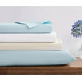 thumbnail image 6 of 5th Avenue Lux 1200TC CVC Cooling 7 Piece Split King Sheet Set, Light Blue, Solid Color Themed, Oeko-TEX Certified Confidence, 6 of 6