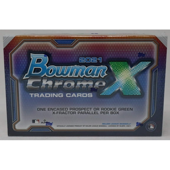 2021 Bowman Chrome X Baseball Box (Hobby)