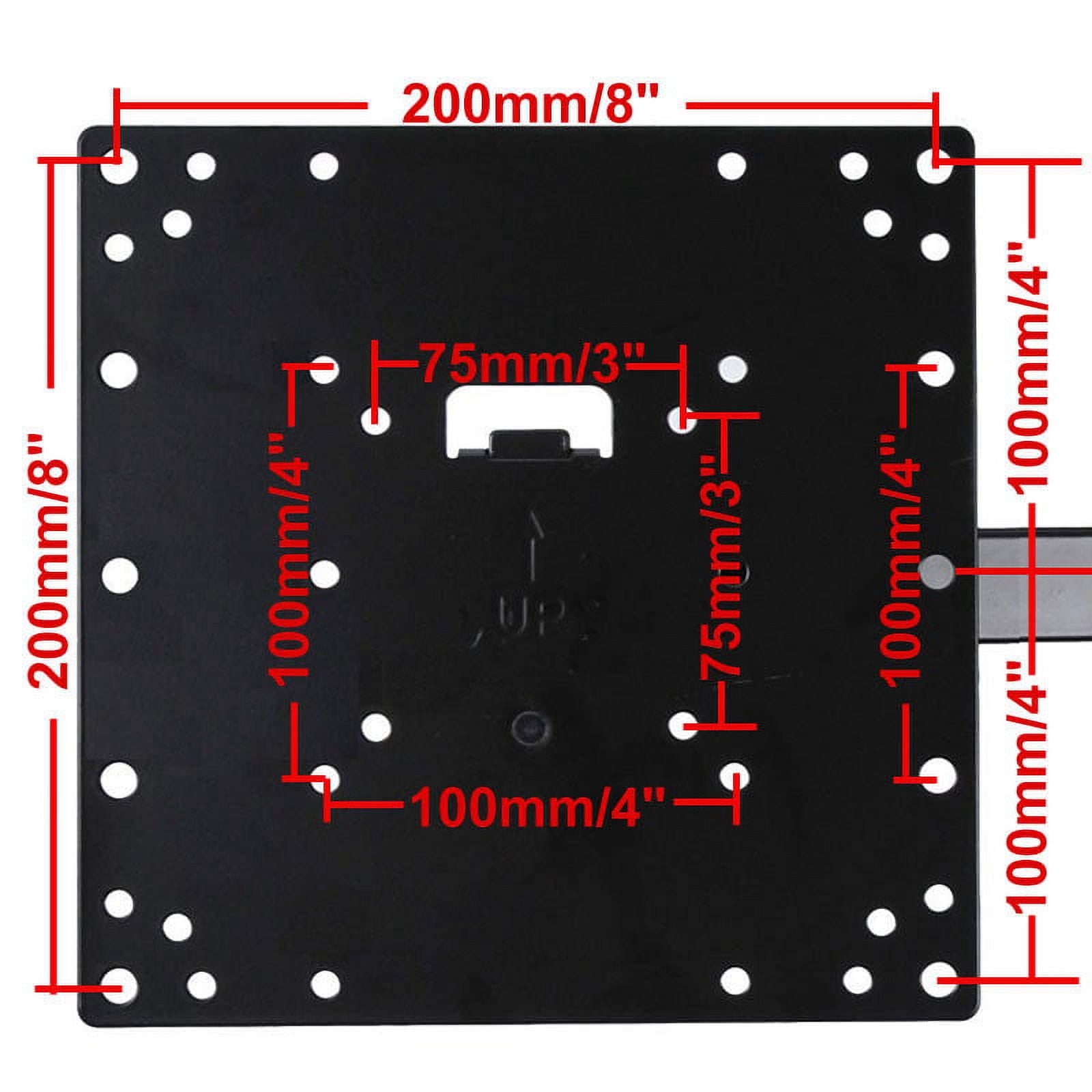 VideoSecu Articulating TV Wall Mount for 24"-40" Tilt Swivel Phillips Sansui Element Hisense LCD LED Display Bracket 3KB