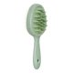 thumbnail image 1 of Green DoubleSided Hair Brush with Soft Bristles for Deep Scalp Massage and DualSided Cleaning, 1 of 4