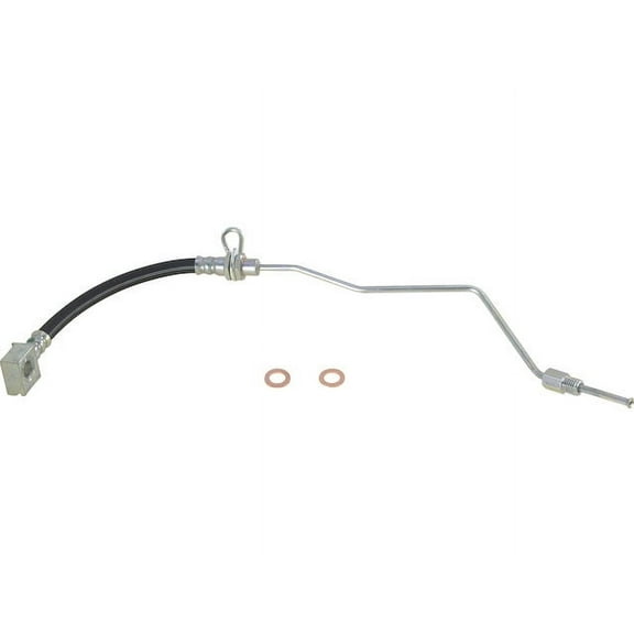 Rear Left Brake Hose - Compatible with 2002 - 2005 Dodge Ram 1500 2003 2004
