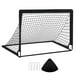 thumbnail image 3 of Red de portería de fútbol para niños Red de portería de fútbol Puerta de fútbol para patio de juegos Negro, 3 of 9