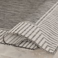 thumbnail image 5 of nuLOOM Asha Simple Striped Indoor/Outdoor Area Rug, 8' x 10', Asha Grey, 5 of 9