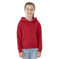 thumbnail image 1 of Jerzees Youth NuBlend Pull Over Hooded Sweatshirt, S, True Red, 1 of 8