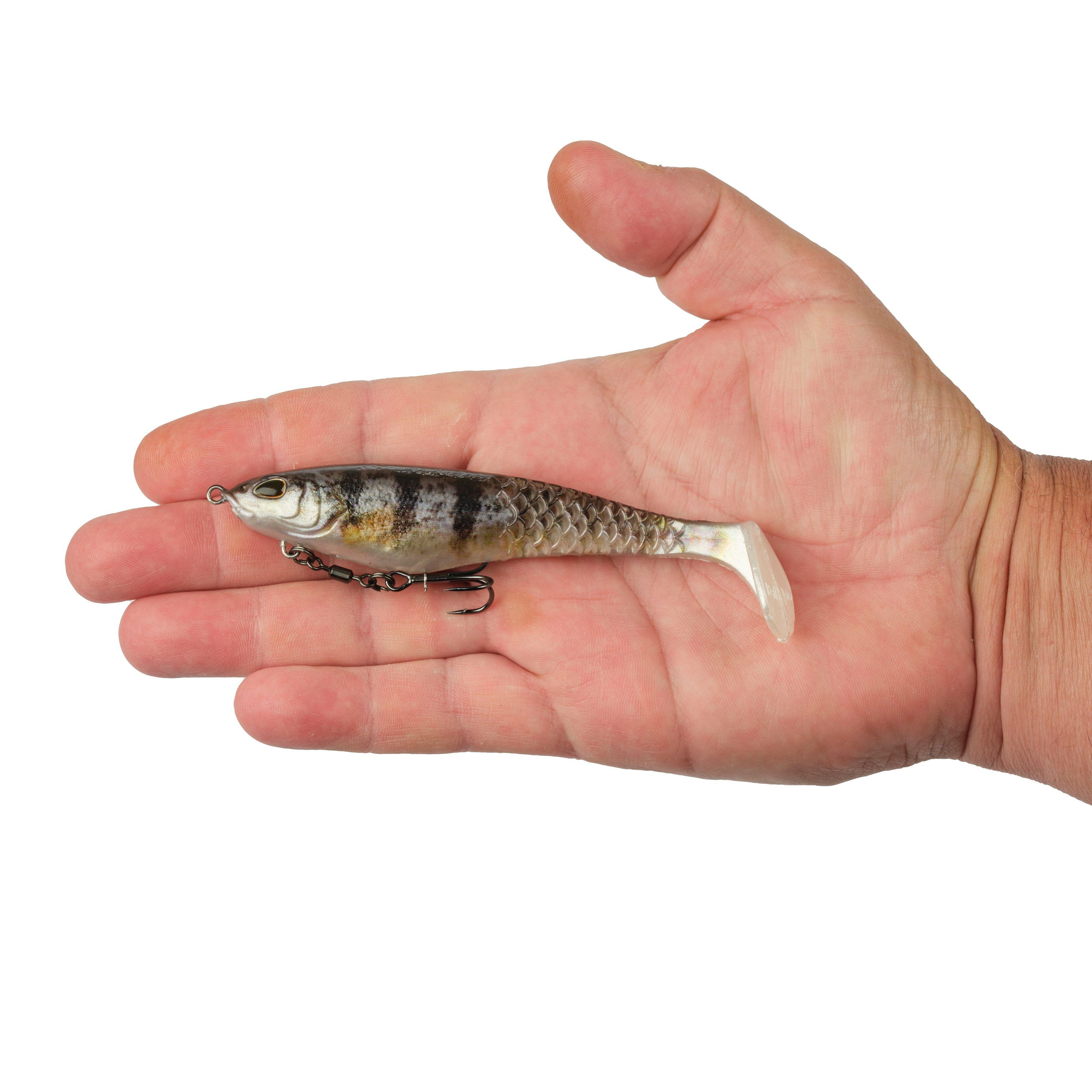 Berkley PowerBait® CullShad, 5 in, HD Yellow Perch