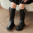 thumbnail image 4 of Children's Boots, Single Boots, High Waisted Straps, Side Zippers Boots, 4 of 5