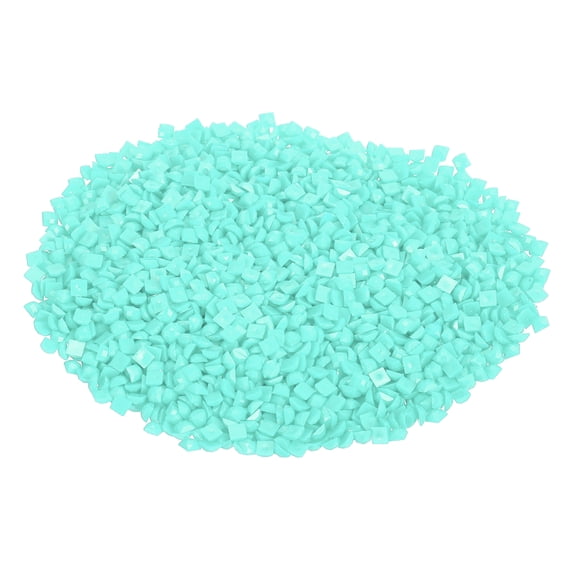 10000 Pcs Diamond Art Painting Beads, Square 5D Diamond Art Painting Accessories for Gem Replacement(Dark Green)