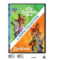 Disney, Zootopia 2 and Zootopia, 2 Disc DVD, Adventure Animated