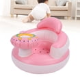 thumbnail image 1 of Silla de asiento inflable, Linda Bomba Empotrada Portátil Asiento Suave inflable para Bebés para Baño Para Bebé, 1 of 7