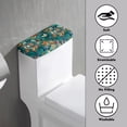 thumbnail image 3 of Renewold Boho Mandala Butterfly Print Toilet Tank Lid Cover Non-Slip Washable Toilet Tank Covers Replacement Toilets Dust Covers for Bathroom Decoration Accessories, Vintage Wood Grain, 3 of 6