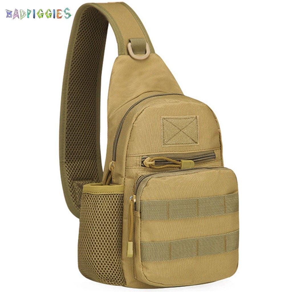 BadPiggies Outdoor Tactical Backpack Sling Chest Shoulder Bag Military ...