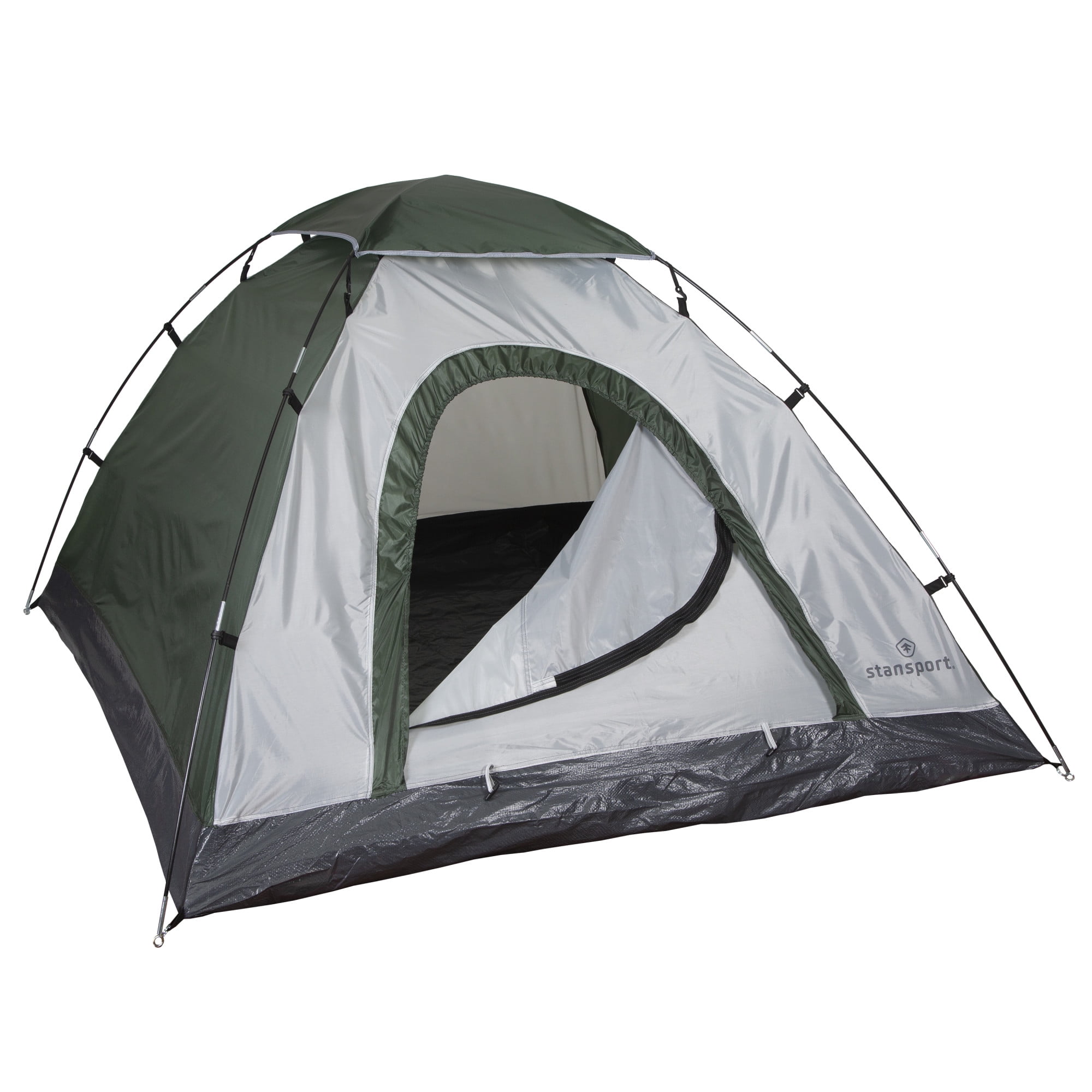 Stansport Hunter Series Hunter Buddy 2 Pole Dome Tent Forest Green/Tan, 5-Feet 