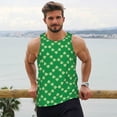 thumbnail image 6 of Yiaed St Patrick's Day Print Mens Compression Shirt Slimming Body Shaper Vest Workout Tank Tops Abs Abdomen Undershirts-4X-Large, 6 of 7