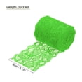 thumbnail image 2 of Uxcell Lace Ribbon Floral Pattern Lace Trim Ribbon for Sewing Making DIY Crafts Gift Wrapping Bouquets Green, 2 of 6