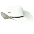 thumbnail image 2 of New Bullhide Hats Double Barrel Ace Western 50X Manhatten Straw Cowboy Hat, 2 of 6