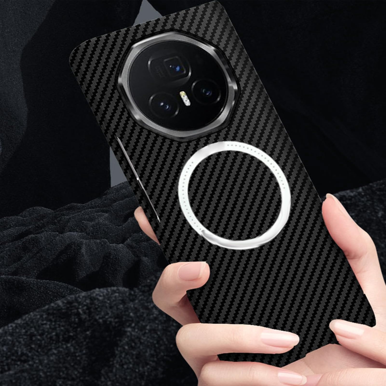 Case For Huawei Honor Magic V6, Super Slim Cover With Supports Wireless Charging Anti-Fall Camera Protective Shell