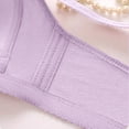 thumbnail image 4 of Everyday Bras for Women Womens Casual Bras Surpport Underwire Yoga Bras Full Coverage Comfort Wireless Bra Solid Cute Lace Bras, 4 of 6