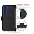 thumbnail image 5 of For Samsung Galaxy S23 2023 61" Case, Heavy Duty Rugged Defender Case with [Belt Clip Holster] [Built in Screen Protecotr], Shockproof Full Body Protection Kickstand Cover, Blue, 5 of 8