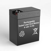 BatteryGuy EaglePicher CF-6V9.5 replacement 6V 14Ah battery - BatteryGuy brand equivalent