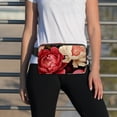 thumbnail image 6 of Peony Lightweight Adjustable Sling Bag Waist Pack Fanny Bag with Extension Strap Unisex, 6 of 7