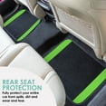 thumbnail image 6 of FH Group Carpet Floor Mats for Car, SUV, Van Universal Fit w/ Free Gift - Full Set F14407Green, 6 of 10
