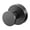 Matte Black, variant on Gatco Glam Robe Hook, Polished Nickel