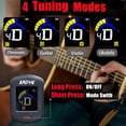 thumbnail image 4 of Afinador de guitarra recargable AUPHY Clip-on con batería de litio, 4 of 6