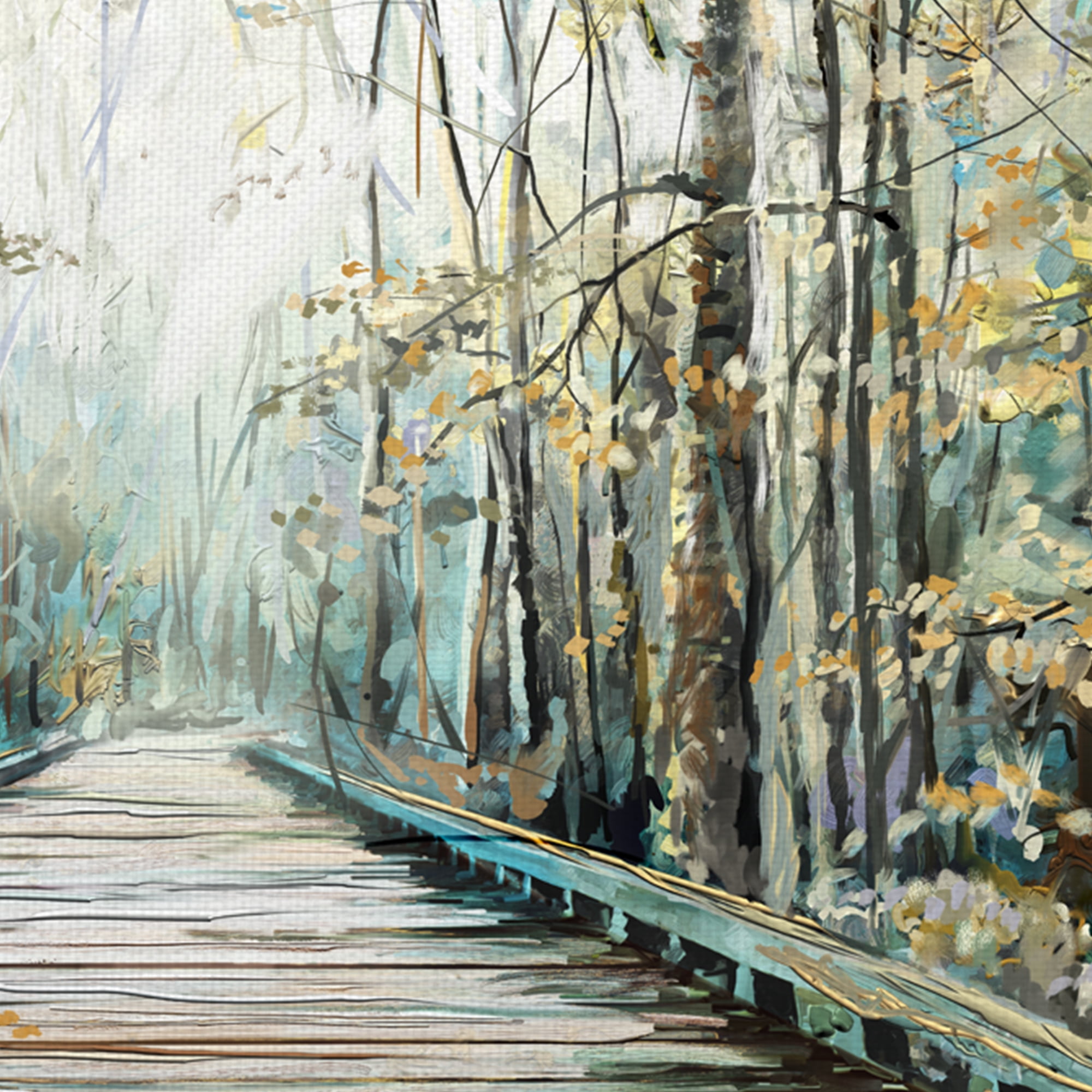 Seasonal Journey by Studio Arts Wrapped Canvas Art Print
