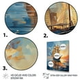 thumbnail image 3 of Designart "Sailboat Abstract Maritime Euphony I" Nautical & Beach Canvas Print, 3 of 5