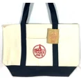 thumbnail image 4 of Trader Joe-s Canvas Tote Shopping Bag - LARGE CLASSIC NAVY BLUE - NEW with TAGS, 4 of 6