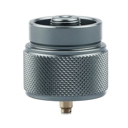 Lpg Cylinder Valve LPG Canister Head Adapter 1L Outdoor Camping Propane Small Tank Input EN417 Lindal Valve Output ()