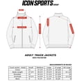 thumbnail image 3 of Icon Sports Men's Chivas de Guadalajara League Casual Active Sports World Soccer Full-Zip Track Jacket, 3 of 3