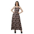 thumbnail image 1 of Moomaya Sleeveless Womens Cocktail Dresses Printed Rayon Plus Size Dress, 1 of 4