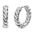 thumbnail image 1 of De Moda y Exquisito Zircon Pendientes Pequeños Minimalista Twisted Twisted Pendientes para Mujeres, 1 of 7