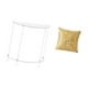 thumbnail image 5 of Mesa Auxiliar De Acrílico Para Espacios Pequeños Con Elegante Funda De Cojín Decorativa, Mesita De Noche Delgada Para Decoración Del Hogar, Sala De Estar, Funda De Cojín Cuadrada Para, 5 of 8