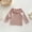 Pink, variant on Swuxness Girls' Long Sleeve Knit Sweater, Toddler Fall Pullover Tops, Girls Solid Color Sweater with Ruffled Crew Neck Comfortable Casual Base Layer Top Soft Wear Khaki, 3-4 Years