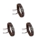 thumbnail image 2 of Pulseras de cuero Minnieouse con abalorio trenzado ajustables estilo Punk, 2 of 6