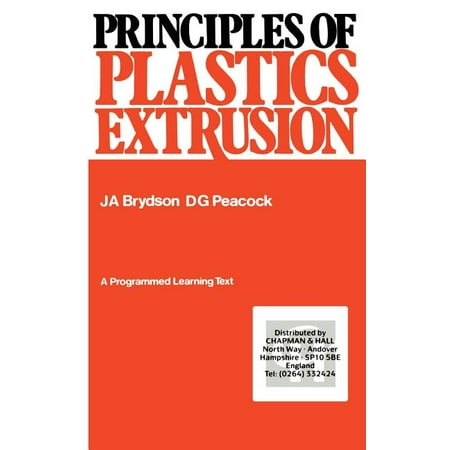 ISBN 9780853345633 product image for Principles of Plastics Extrusion (Hardcover) | upcitemdb.com