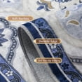 thumbnail image 5 of EnHomee Area Rugs for Living Room 4x6 Area Rugs Machine Washable Area Rugs Vintage Boho Indoor Area Rugs for Bedroom,Blue, 5 of 8