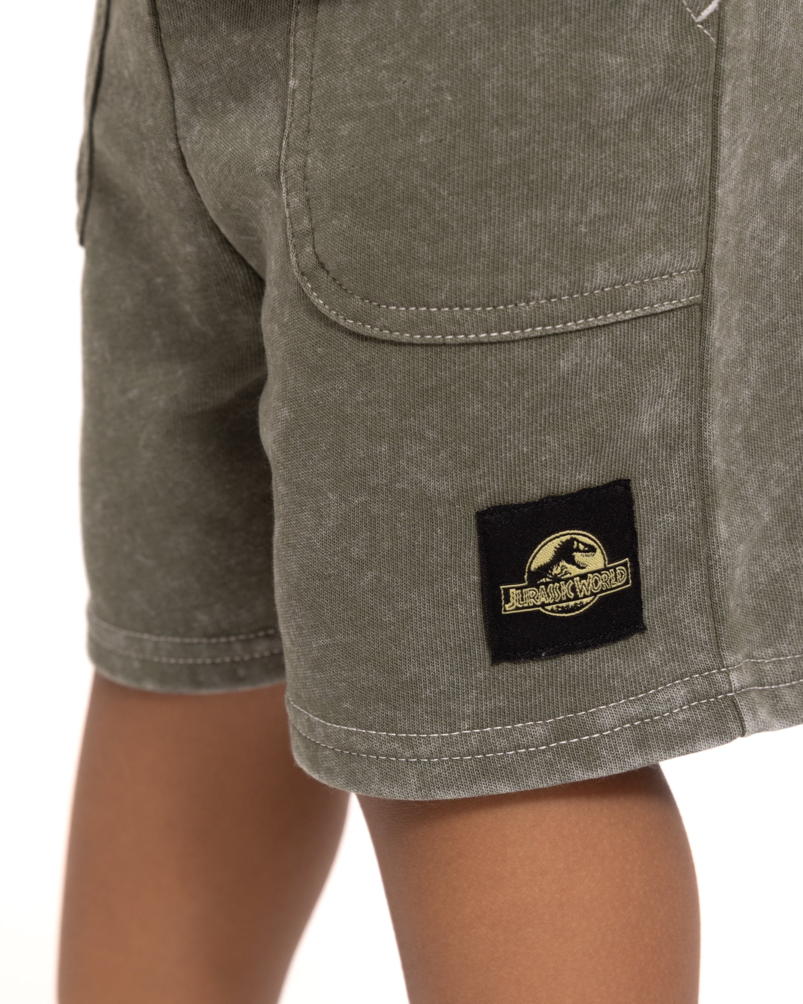 Jurassic World Toddler Boys Short Sleeve Graphic Tee and Matching Shorts Outfit Set, 2-Piece, Sizes 12M-5T