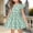 F-175Light Green, variant on ZHOGXU Toddler Kids Girls Easter Dress Flying Sleeve Round Neck Cute Bunny Print Comfortable Fashiona Loose Fit Dresses For Celebration Party,Beige,2-3 Years