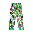 thumbnail image 5 of Disketp Colorful Tie Dye Stained Glass Men'S Pajama Pants - Ultra Soft Fleece Sleep And Lounge Pants (Size: S-Xxl), 5 of 9