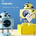 thumbnail image 4 of Reloj despertador Digital Robot inteligente, relojes de escritorio con pantalla de temperatura y modo de repetición, decoración de mesa para dormitorio y hogar, regalo para niños, 4 of 5